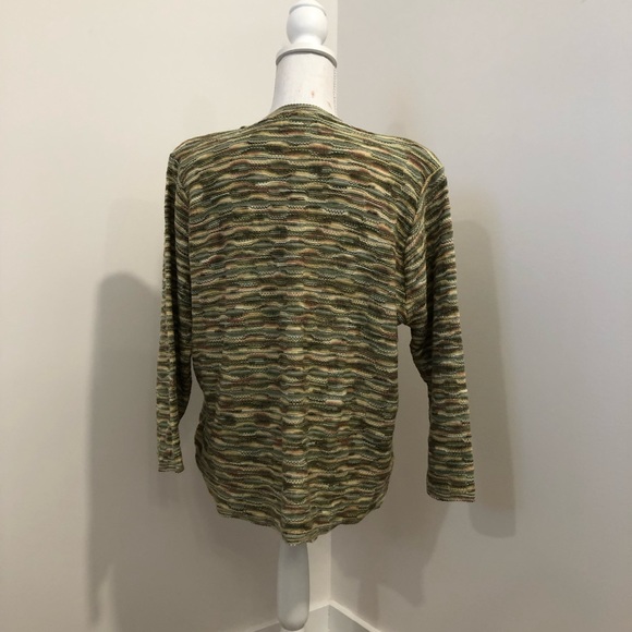 Alfred Dunner multi colored sweater - Picture 3 of 5